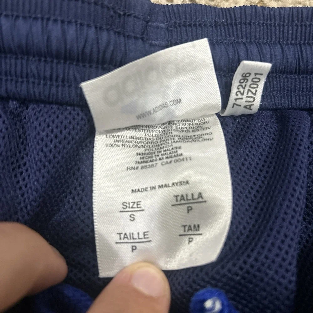 Adidas Y2K Track Pants Mens Small Navy Blue Vintage 712296 AUZ001